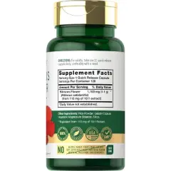 Carlyle Hibiscus Flower Extract 1100mg | 120 Capsules