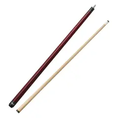Viper Elite Series Red Unwrapped Cue and Q-Vault Supreme Cue Case - Black