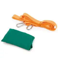 Hape Nature Fun Portable Kid's Hammock in Green, 200lb Capacity