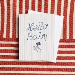 New Baby Greeting Card Pack (3ct) "Hello Baby" by Ramus & Co