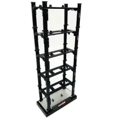 Stackable Diecast Auto-Lifts 5 piece Set "ADVAN Yokohama" for 1/64 Scale Model Cars by M2 Machines