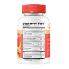 SmartyPants Kids Plus Multivitamin & Omegas Gummies with Vitamins C, D3, B12 & Zinc - 60ct