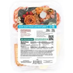 Creminelli Pepperoni, White Cheddar Cheese & Crackers - 2oz