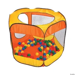 Fun Express Ball Pit Balls (100 Pack) Assorted Colors