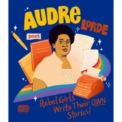 Junior's Rebel Girls Audre Lorde Portrait T-Shirt