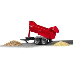 Bruder Krampe Tandem Halfpipe Tipping Trailer