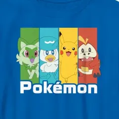 Boy's Pokemon Colorful Friends T-Shirt