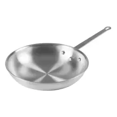 Winco Gladiator 3003 Aluminum Natural Finish Fry Pan, 14 inch