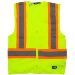 EG PRO Men's Construction High Visibility Vest