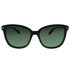Salvatore Ferragamo SF 815S 001 Unisex Square Sunglasses Black 56mm
