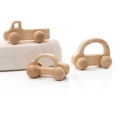 JumpOff Jo 3 Pack Wood Cars