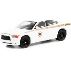 2011 Dodge Charger Pursuit White "Absaroka County Sheriff's Department" "Hobby Exclusive" 1/64 Diecast Model Car by Greenlight