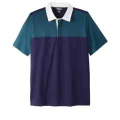 KingSize Men's Big & Tall Short Sleeve Rugby