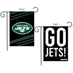 Briarwood Lane New York Jets Slogan Garden Flag NFL Licensed 12.5