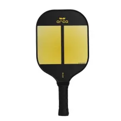 Orca Amity Carbon Fiber Pickleball Paddle Deluxe Combo Set - Yellow/Black