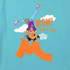 Girl's Blippi Look at This! Meekah Crop Top T-Shirt