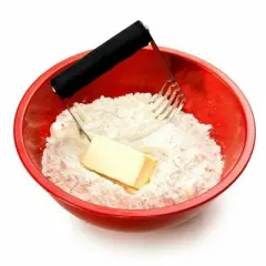 Norpro Grip-EZ Handle Stainless Steel Blade Pastry Dough Blender