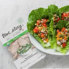 True Story Organic Thick Cut Oven Roasted Chicken Breast - 6oz