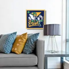 NCAA Notre Dame Fighting Irish 3D Logo Series Wall Art - 12"x12"