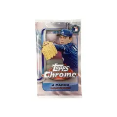2025 Topps MLB Chrome Baseball Trading Card Value Box