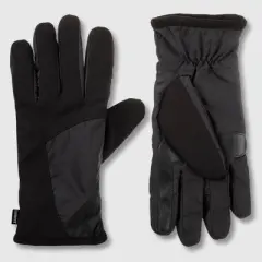 Isotoner Men's Tech Stretch Gloves - Black