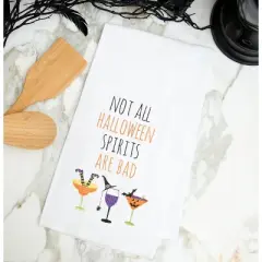 C&F Home Halloween Sprits Cotton Embroidered Flour Sack Kitchen Towel