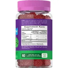 Carlyle Kids Melatonin Gummies | 1 mg | 100 Count | Fruit Flavor