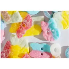 BUBS Swedish&nbsp;Candy Mix - Sweet & Sour Swedish&nbsp;Gummies- Vegan and&nbsp;Gluten Free - Big Skulls, Diamonds, Logs & More
