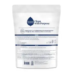 Seventh Generation Power Plus 3-in-1 Fragrance Free Oxy Booster Packs - 25ct