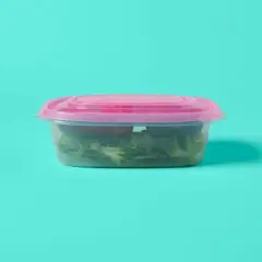 Rectangle Food Storage Container with Tray - 49oz - up&up&trade;