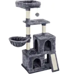 Yaheetech 4-Level Luxury Cat Tower for Cats and Kittens