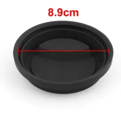 Unique Bargains Silicone Flexible Dust Resistant Reusable Sealed Cup Cover 3.7" x 0.8" 1 Pc
