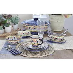 Blue Rose Polish Pottery K081 Manufaktura Mug Set