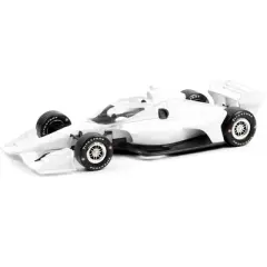Dallara IndyCar (Road Course Configuration) White Autograph Car "NTT IndyCar Series" (2022) 1/18 Diecast Model Car by Greenlight