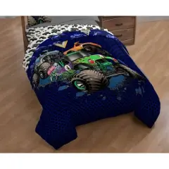 Twin Monster Jam Comforter