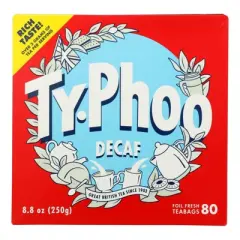 Ty.Phoo Decaf Tea - Case of 6 boxes/80 tea bags