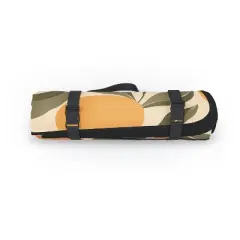 Cuss Yeah Designs Abstract Oranges Picnic Blanket - Deny Designs