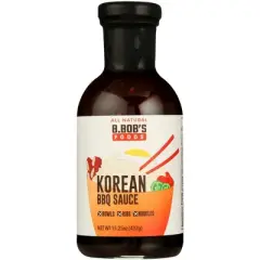 Bronco Bobs Sauce Korean BBQ - Case of 6 - 15.25 oz