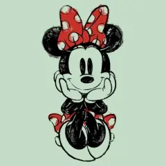 Girl's Disney Sitting Minnie T-Shirt