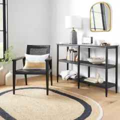 Wood & Cane 3-Shelf Console Bookcase - Hearth & Hand&trade; with Magnolia