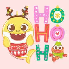 Toddler's Baby Shark Christmas William and Baby T-Shirt