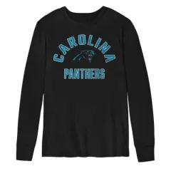 NFL Carolina Panthers Boys' Long Sleeve Core T-Shirt