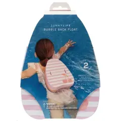 Sunnylife Kids Bubble Back Float - Cotton Candy Cherry, Adjustable Foam Float