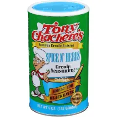 Tony Chachere's Seasoning Spice & Herb Creole - Case of 6 - 5oz