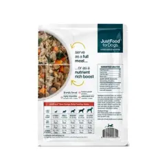 JustFoodForDogs Home Cooked Beef Flavor Wet Dog Food - 12oz