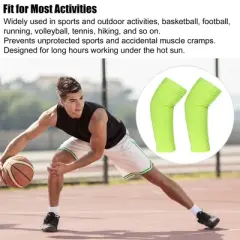 Unique Bargains Reduce Joint Pain Arm Elbow Compression Sleeve 1Pair