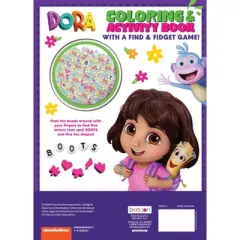 Dora Coloring & Activity with Find & Fidget Game Book