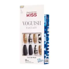KISS Voguish Fantasy Fake Nails - Tie-Dyed - 64ct
