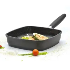 BergHOFF EuroCAST Cast Aluminum Non-Stick 11" Grill Pan