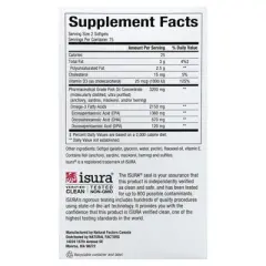 Natural Factors RxOmega-3 Ultra Strength with Vitamin D3, 150 Softgels